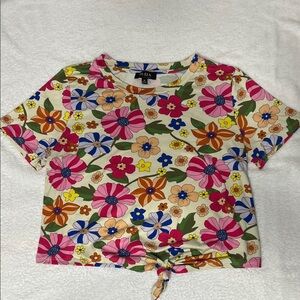 Floral Crop Top